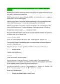 Peregrine Accounting and Finance Exam Questions with Correct Answers Latest Update 2026&sol;2027