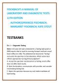 Fischbach Laboratory Test Bank Nursing Test Bank 2026 &vert; Diagnostic Test Interpretation