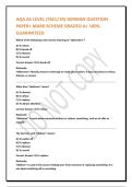  AQA A-LEVEL ECONOMICS Question Paper & Mark Scheme &lpar;Merged&rpar;  &lbrack;VERIFIED&rsqb;Graded A&plus;