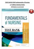 Test Bank for Fundamentals of Nursing &lpar;11th Edition&rpar; by Potter & Perry &vert; All Chapters Covered &vert; Verified Questions & Correct Answers