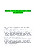 NRCME TEST BANK QUESTIONS WITH ALL ANSWERS&period;