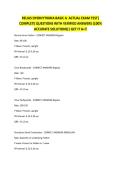 RELIAS DYSRHYTHMIA BASIC A ACTUAL EXAM TEST COMPLETE QUESTIONS WITH VERIFIED ANSWERS 100 ACCURATE SOLUTIONS GET IT A&plus;&period;pdf