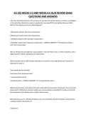 SCI 225 WEEKS 2-3 AND WEEKS 4-6 QUIZ REVIEW EXAM QUESTIONS AND ANSWERS