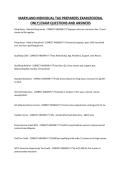 MARYLAND INDIVIDUAL TAX PREPARERS EXAM&lpar;FEDERAL ONLY&rpar; EXAM QUESTIONS AND
