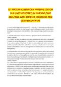 ATI Maternal Newborn Nursing Edition 10&period;0&colon; Postpartum Care SEO Guide