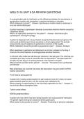 WGU D116 UNIT 8 OA REVIEW QUESTIONS