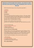 NGN NCLEX RN Exam Test Bank&colon; Comprehensive Clinical Q&A