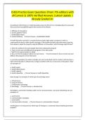 CHES Practice Exam Questions &lpar;From 7th edition&rpar; with all Correct & 100&percnt; Verified Answers &vert;Latest Update &vert;Already Graded A&plus;