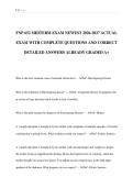 FNP 652 MIDTERM EXAM NEWEST 2026-2027 ACTUAL  EXAM WITH COMPLETE QUESTIONS AND CORRECT  DETAILED ANSWERS ALREADY GRADED A&plus; 