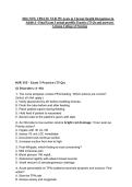 2026 NEW UPDATE NUR 355 Acute & Chronic Health Disruptions In Adults I &ndash; Final Exam 5 actual possible Practice &lpar;75 Qs and answers&rpar; Arizona College of Nursing
