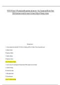 NUR 355 Exam 4 105 actual possible questions and answers &plus; Key Concepts and Review Notes 2026 &lpar;Good note to study for exam 4&rpar; Arizona College of Nursing Arizona