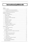 Samenvatting -  Internationaal publiekrecht &lpar;K001259A&rpar;