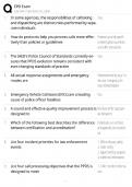 EPD Exam &sol; Early Childhood Professional Development &sol; Complete Study Guide & Test Bank &sol; Score 100&percnt; &sol; 2025 Update