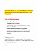 ATI Pediatric Proctored Exam -1 &lpar;NGN Style&rpar; 70 Verified Questions&comma; Case Scenarios & Expert Rationales &ndash; Pass Guaranteed&period;pdf