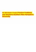 ACC 405 Module 5 Project Practice Problems and Solutions Southern New Hampshire University&period;pdf