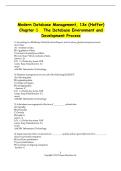 Complete Test Bank for Database Systems&colon; Design&comma; Implementation&comma; and Management &lpar;13th Edition&rpar; &ndash; Coronel & Morris &vert;All Chapters Covered With Questions And Correct Answers With Rationales And Case Study&period; Guaranteed Pass&period;