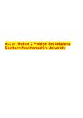 ACC 311 Module 2 Problem Set Solutions Southern New Hampshire University&period;pdf