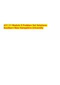 ACC 311 Module 5 Problem Set Solutions Southern New Hampshire University&period;pdf