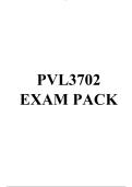 PVL3702 EXAM PACK 2026