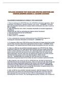 VITA 2026 ADVANCED TEST EXAM 2026 UPDATED QUESTIONS AND VERIFIED ANSWERS GRADED A&plus; ASSURED SUCCESS&excl;&excl;