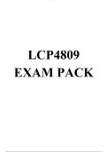 LCP4809 EXAM PACK 2026