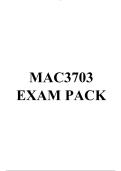 MAC3703 EXAM PACK 2026