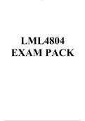 LML4804 EXAM PACK 2026