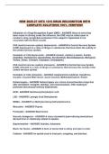 DRUG RECOGNITION EXPERT &lpar;DRE&rpar; PACKAGED EXAMS&excl;&excl;