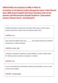 FEMA IS-0700&period;b&colon; An introduction to NIMS&comma; IS-700&period;B&colon; An  Introduction to the National Incident Management System &vert; Most Recent  Exam 2026 Actual Complete Real Exam Questions And Correct  Answers &lpar;Verified Answers&rpar; Already Graded A&plus; &vert;Guaranteed  Success&excl;&excl; Ne