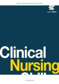 OpenStax Clinical Nursing Skills Test Bank 2025-2026  &vert; Verified Questions & Answers &vert; Clinical Nursing Skills Exam Prep &starf; &vert; Nursing Students A&plus; Grading Guide  &vert; Instant Download &vert; Comprehensive Practice Q&A