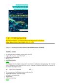 Test Bank for Health Informatics&colon; An Interprofessional Approach &lpar;3rd Edition&rpar; by Lynda R&period; Hardy &lpar;2026&ndash;2027&rpar;