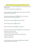 HSC 343 Exam 2 Questions and Answers&vert; New Update