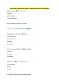 HSC 343 Exam 3 Questions and Answers&vert; New Update