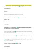 HSC 343 Final Exam Questions and Answers&vert; New Update