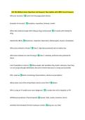 HSC 343 Midterm Exam Questions and Answers&vert; New Update
