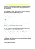 HSC 343 1 Exam Questions and Answers&vert; New Update