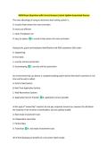 HSPM Exam Questions with Correct Answers&vert; Latest Update 