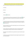 HSPM Final Exam Questions with Correct Answers&vert; Latest Update