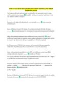 HSPM 412 SELF-CHECKS EXAM QUESTIONS WITH CORRECT ANSWERS&vert; LATEST UPDATE