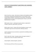 CGMA FLP MANAGEMENT QUESTIONS AND ANSWERS 100&percnt; CORRECT