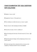CMAS EXAMINATION TEST 2026 QUESTIONS WITH SOLUTIONS