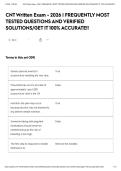 CNT Written Exam - 2026 &vert; FREQUENTLY MOST TESTED QUESTIONS AND VERIFIED SOLUTIONS&sol;GET IT 100&percnt; ACCURATE&excl;&excl;