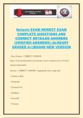 Nutanix EXAM NEWEST EXAM COMPLETE QUESTIONS AND CORRECT DETAILED ANSWERS &lpar;VERIFIED ANSWERS&rpar; &vert;ALREADY GRADED A&plus;&vert;&vert;BRAND NEW VERSION