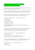 Models for EBP Part 2&comma; Week 3 Questions and Answers&period;