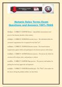 Nutanix Sales Terms Exam Questions and Answers 100&percnt; PASS