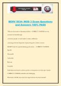 BEHV 5634- MOD 3 Exam Questions and Answers 100&percnt; PASS