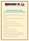 BEHV 5634 Module 9 Exam Questions and Answers 100&percnt; PASS