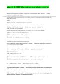 Week 4 EBP Questions and Answers&period;