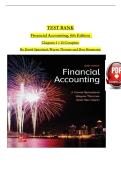 TEST BANK For Financial Accounting&comma; 6th Edition By David Spiceland&comma; Wayne Thomas&comma; Verified Chapters 1 - 12&comma; Complete Newest Version