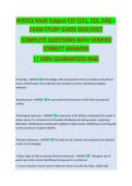 NYSTCE Multi-Subject CST &lpar;221&comma; 222&comma; 245&rpar; &ndash; EXAM STUDY GUIDE 2026&sol;2027 COMPLETE QUESTIONS WITH VERIFIED CORRECT ANSWERS &vert;&vert; 100&percnt; GUARANTEED PASS <NEWEST VERSION>